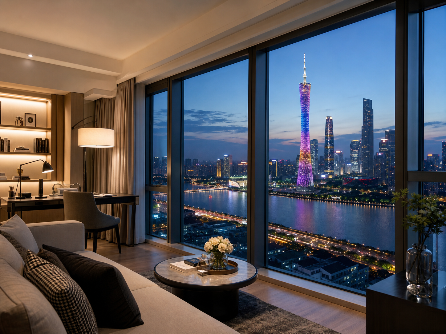 CBD Canton Tower View Apartment